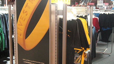 Nike Livestrong Side Panel