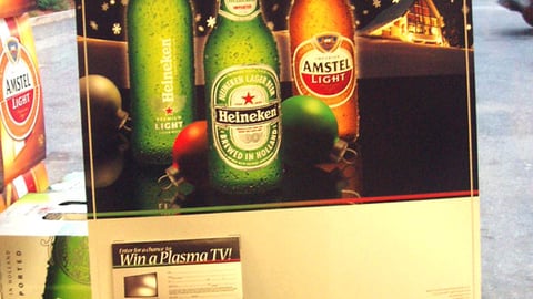 Heineken Sweeps Case Card