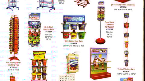 Kellogg's Displays Sell Sheet