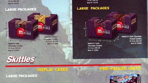 Mars 'Star Wars' Display Cases