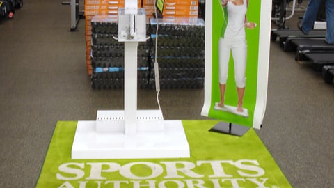 Sports Authority 'Wii Fit Plus Experience'