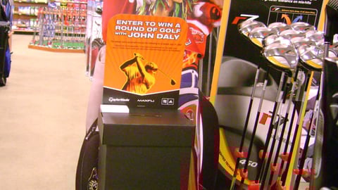 TaylorMade John Daly Standee