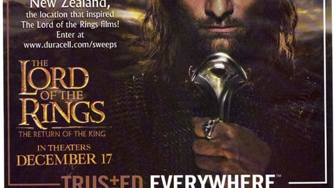 Duracell 'Return of the King' FSI