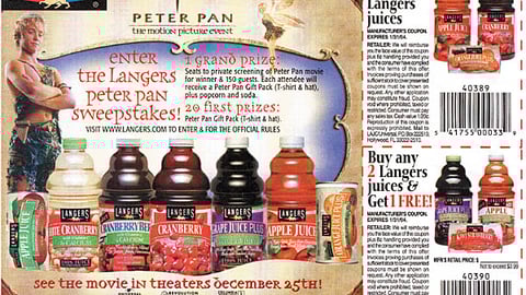 Langers' 'Peter Pan' FSI