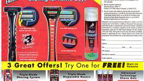 Old Spice Shaving System FSI