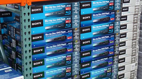 Sony Blu-ray/DVD Player Shelf Demonstrator