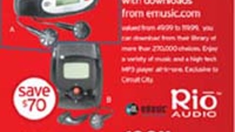 Circuit City/Rio Audio Feature