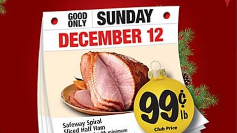 Vons 'Holiday Daily Deals' Feature