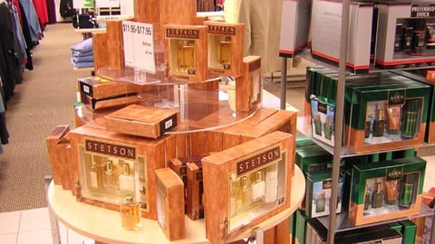 Stetson Cologne Table Display   