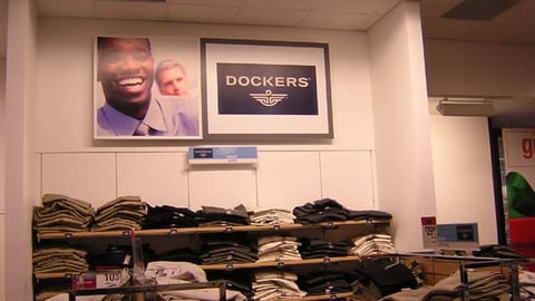 Levi's Dockers Wall Graphic