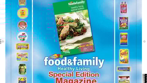 Kraft 'food & family' Header Card
