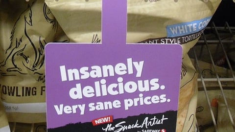 The Snack Artist 'Insanely Delicious' Wobbler