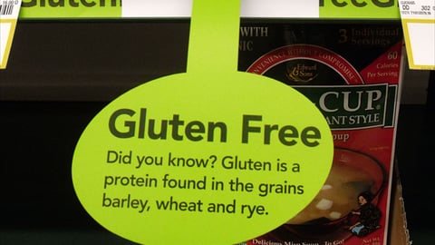 Genuardi's 'Gluten Free' Wobbler