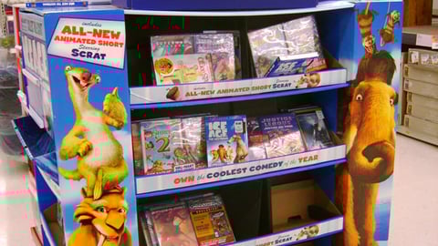 'Ice Age: The Meltdown' Pallet Display