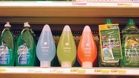 Method Dish Soap Shelf Presentation