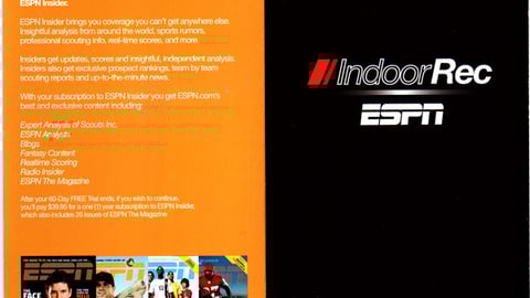ESPN/Classic Sport In-Store Brochure