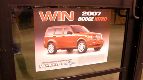 Menards/Cast Natural Stone Door Cling