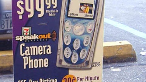 7-Eleven/Nokia Window Sign