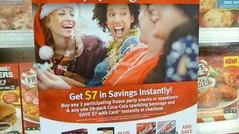 H.J. Heinz Coca-Cola Incentive Cooler Cling