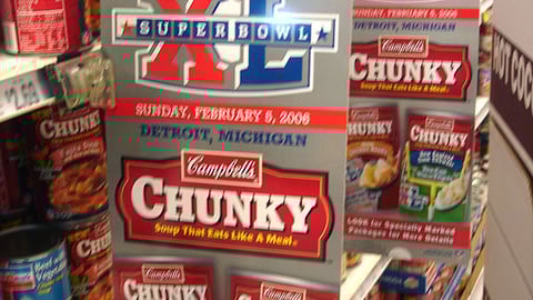 Campbell's Chunky Sweeps Aisle Violator