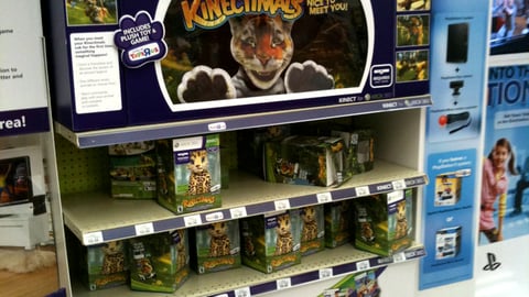 Kinectimals Toys "R" Us In-Line Display