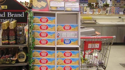 Kraft Foods Freestanding Display