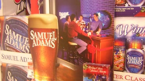 Sam Adams 'Monster House' Case Card