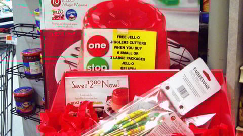 Jell-O Shipper/Shelf Tray 