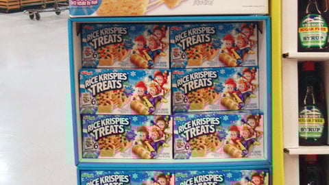 Kellogg DVD Rebate Offer Shipper