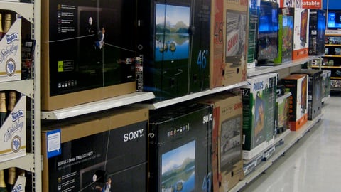Walmart HDTV Merchandising