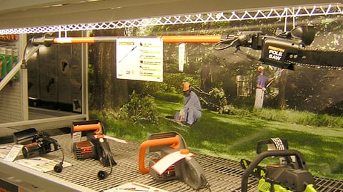 Remington Saws Display