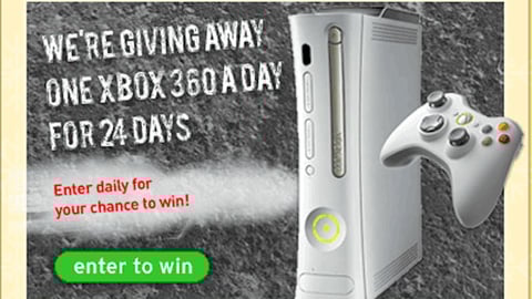 Circuit City Xbox 360 Sweeps Feature