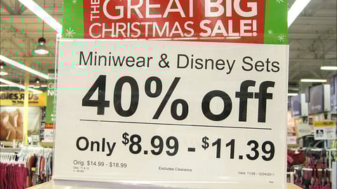 Babies "R" Us 'Christmas Sale' Topper