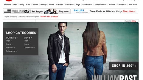 Target William Rast Website