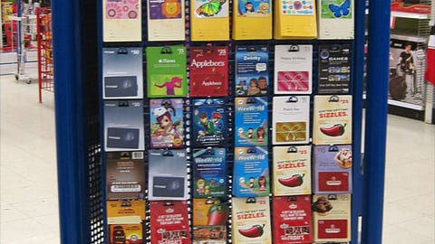 Toys "R" Us Gift Card Merchandising