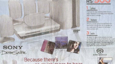 Circuit City/Sony/ 'Rolling Stone' ROP Ad