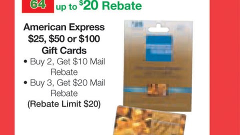 Walgreens AmEx Gift Card Feature