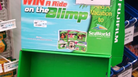 Fuji Sweepstakes Shipper