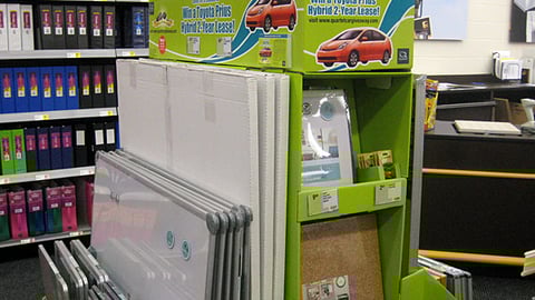 Quartet Sweeps Pallet Display