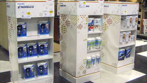 Best Buy Philips Holiday Floorstands