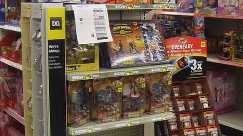 Dollar General Toys Endcap