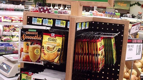 Concord Foods Freestanding Display