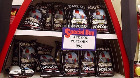 Cape Cod Potato Chips Permanent Display