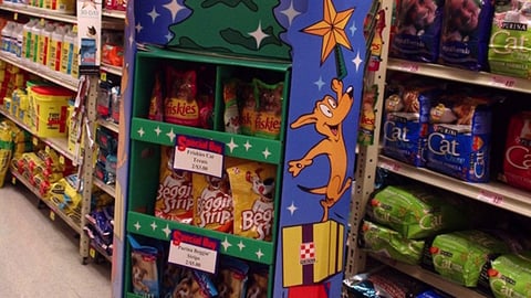 Purina 'Holiday Treats' Display