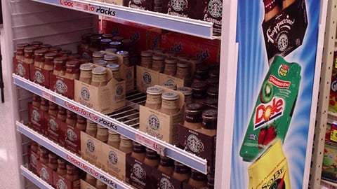 Pepsi 'Good to Go Packs' Rack