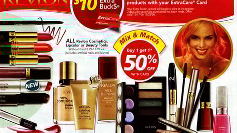 CVS Revlon ExtraBucks Feature