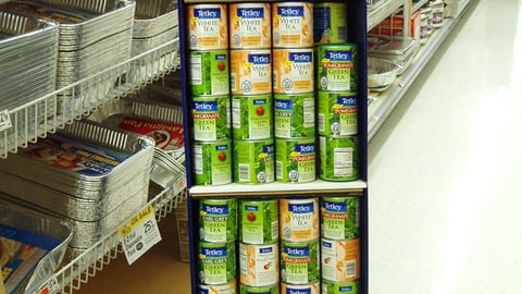 Tetley Download Offer Shipper