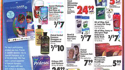 Osco Drug 'brandSaver' Feature