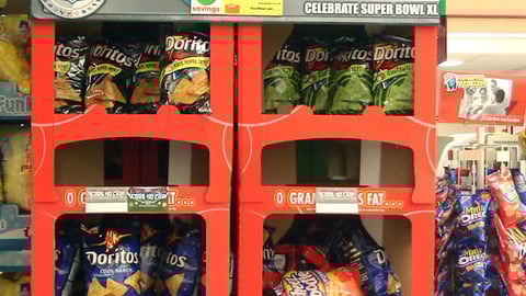 PepsiCo Super Bowl Pallet