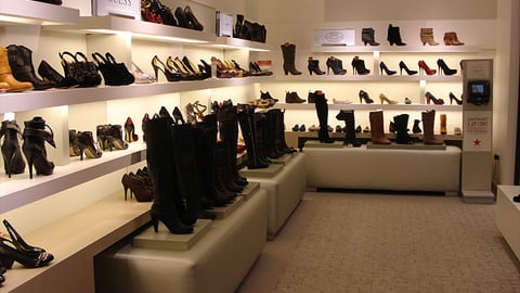 Macy's Women's Shoe Department Wall